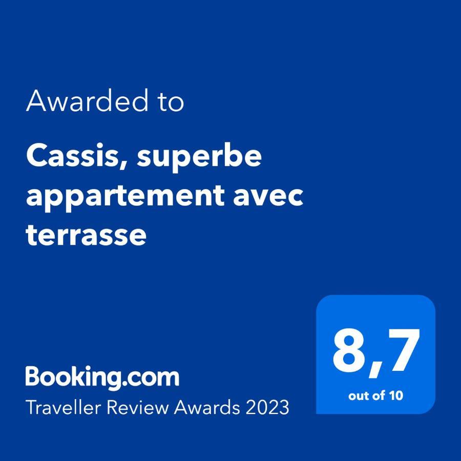 Cassis, Superbe Appartement Avec Terrasse Εξωτερικό φωτογραφία